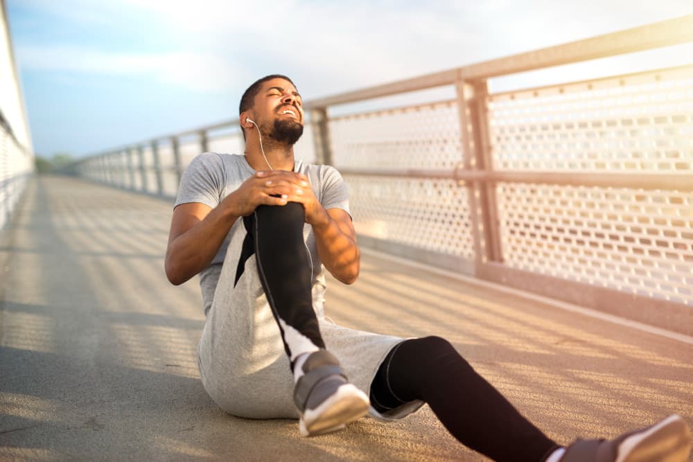 Patient with muscle pain — trigger point injections at Ascension Health