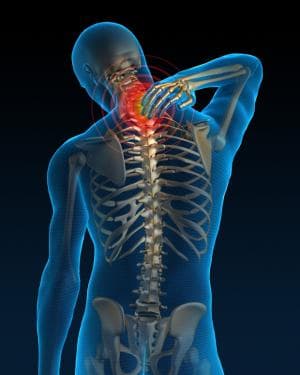 Patient receiving neck and spinal care at Ascension Health